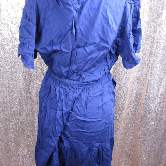 NWT BloomChic blue and white embroidered dress 14 - Picture 9 of 10